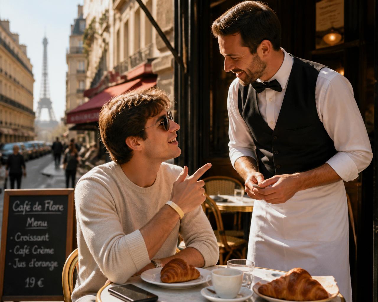 Ordering like a local — apologies to your old phrasebook.